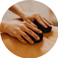 Hot stones massage